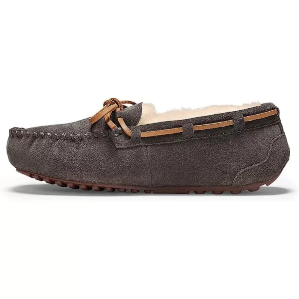 imageEddie Bauer Womens Firelight Shearling MocGrey