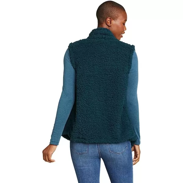 imageEddie Bauer Womens Fireside Plush VestRegular Peacock
