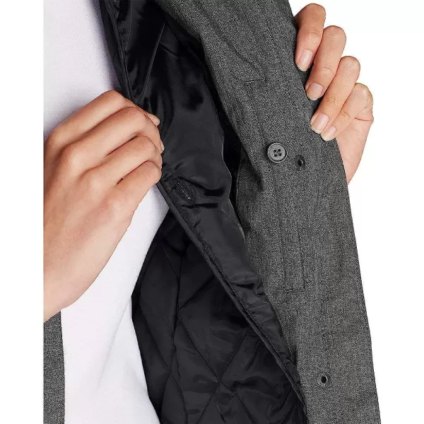 imageEddie Bauer Womens Girl On The Go Insulated Trench CoatPetite Deep Eggplant
