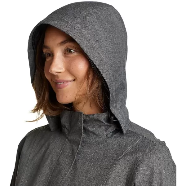 imageEddie Bauer Womens Girl on the Go Trench CoatDk Charcoal Htr