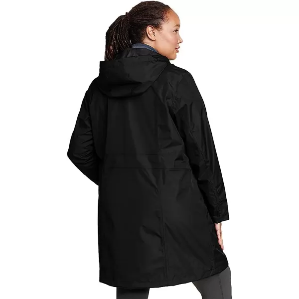 imageEddie Bauer Womens Girl on the Go Trench CoatPlus Black