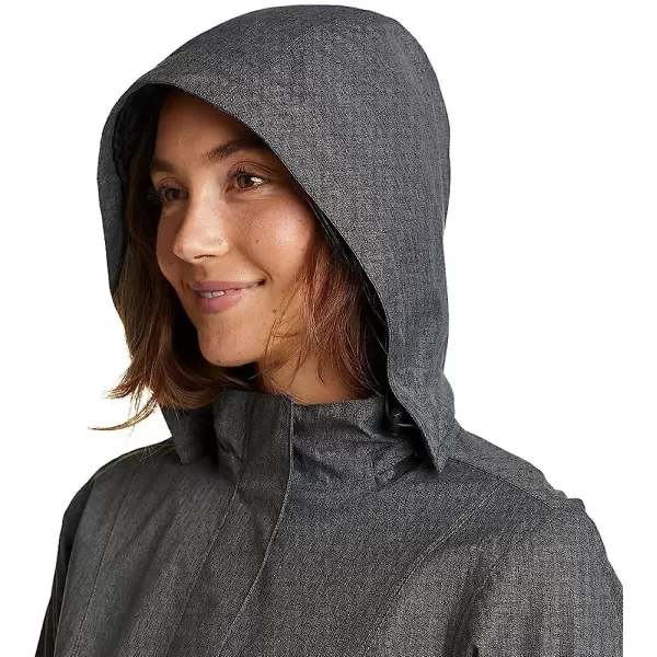 imageEddie Bauer Womens Girl on the Go Trench CoatPlus Dk Charcoal Htr