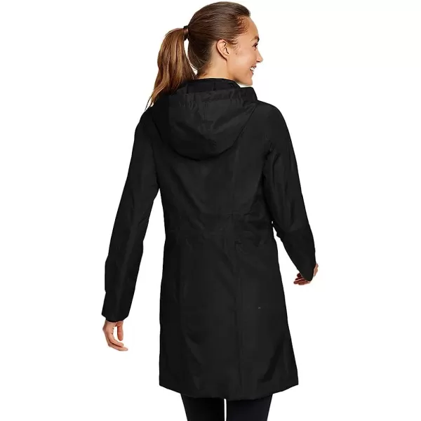 imageEddie Bauer Womens Girl on the Go Trench CoatRegular Black