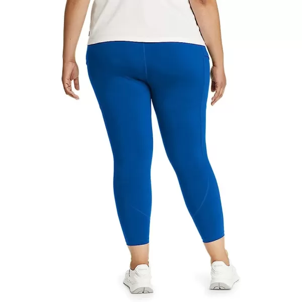 imageEddie Bauer Womens Guide Trex 78Length LeggingsPlus Size Pacific Blue