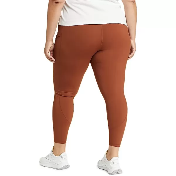 imageEddie Bauer Womens Guide Trex 78Length LeggingsPlus Size Tortoise