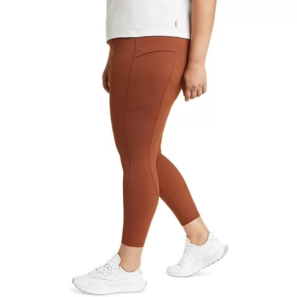 imageEddie Bauer Womens Guide Trex 78Length LeggingsPlus Size Tortoise