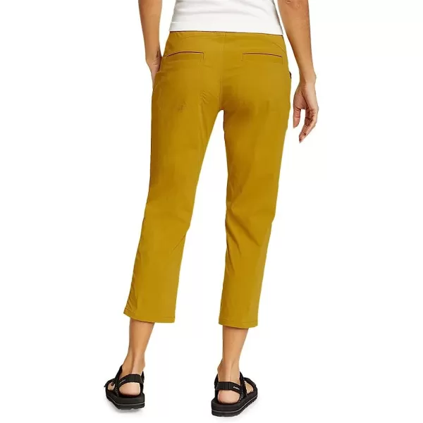 imageEddie Bauer Womens Horizon HighRise Cropped PantsTall Antique Gold