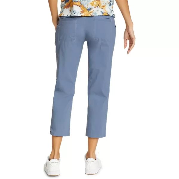 imageEddie Bauer Womens Horizon HighRise Cropped PantsTall Blue Haze