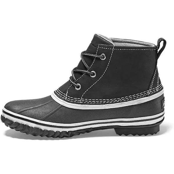 imageEddie Bauer Womens Hunt Pac Mid Boot  LeatherBlack