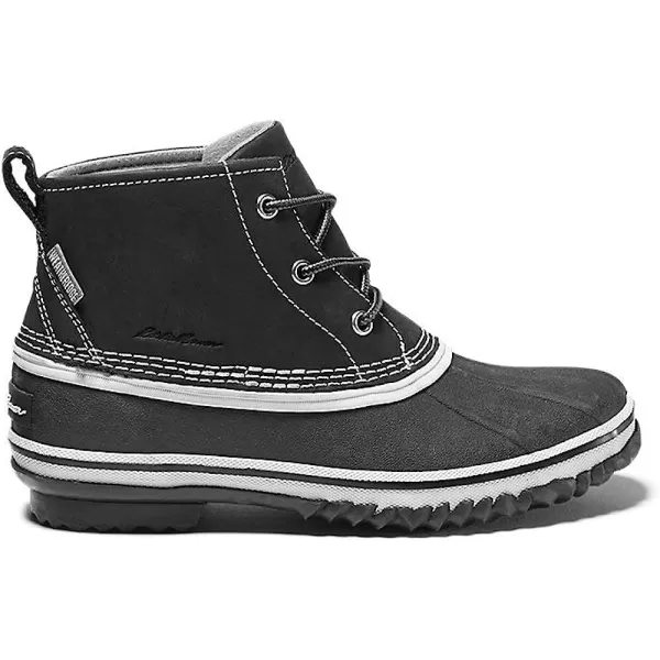 imageEddie Bauer Womens Hunt Pac Mid Boot  LeatherBlack