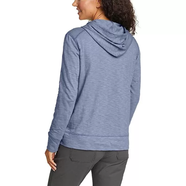imageEddie Bauer Womens Legend Wash Slub FullZip HoodieDusty Blue