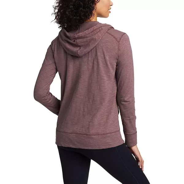 imageEddie Bauer Womens Legend Wash Slub FullZip HoodieDusty Violet