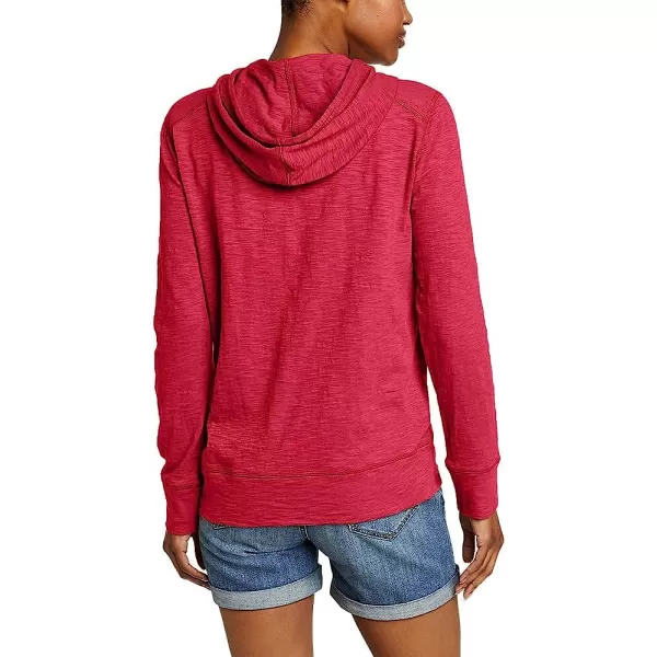 imageEddie Bauer Womens Legend Wash Slub FullZip HoodieScarlet