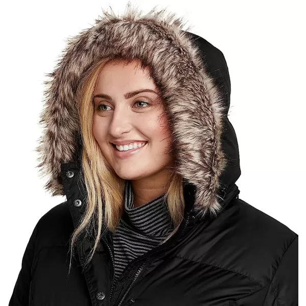 imageEddie Bauer Womens Lodge Down Duffle CoatPlus Black