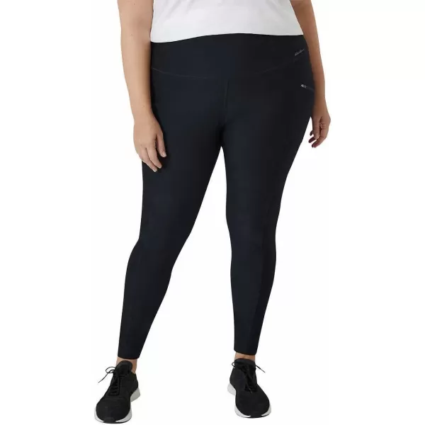 imageEddie Bauer Womens Midweight High Rise Trail Tight LeggingsBlack