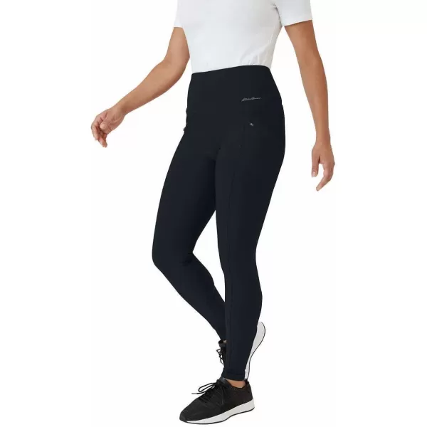 imageEddie Bauer Womens Midweight High Rise Trail Tight LeggingsBlack