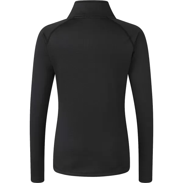 imageEddie Bauer Womens Mini Grid Half Zip JacketBlack