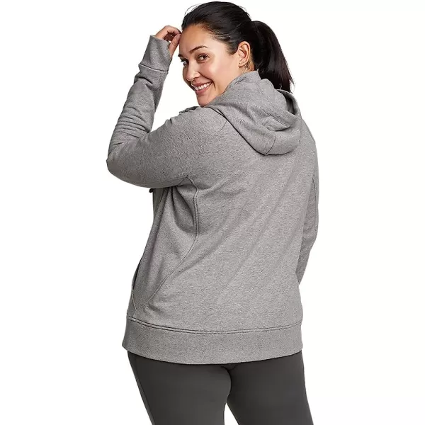 imageEddie Bauer Womens Motion Cozy Camp FullZip SweatshirtPlus Heather Gray