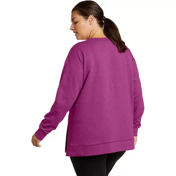 imageEddie Bauer Womens Motion Cozy Camp LongSleeve TunicPlus Deep Magenta