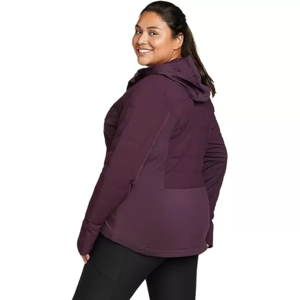 imageEddie Bauer Womens MotionLoft Hybrid Down JacketPlus Deep Eggplant