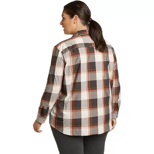 imageEddie Bauer Womens Mountain LongSleeve ShirtPlus Toast