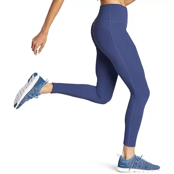 imageEddie Bauer Womens Movement Lux HighRise 78Length LeggingsTall Dusted Indigo