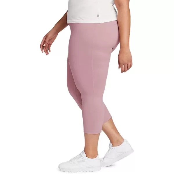 imageEddie Bauer Womens Movement Lux HighRise CaprisPlus Size Tearose