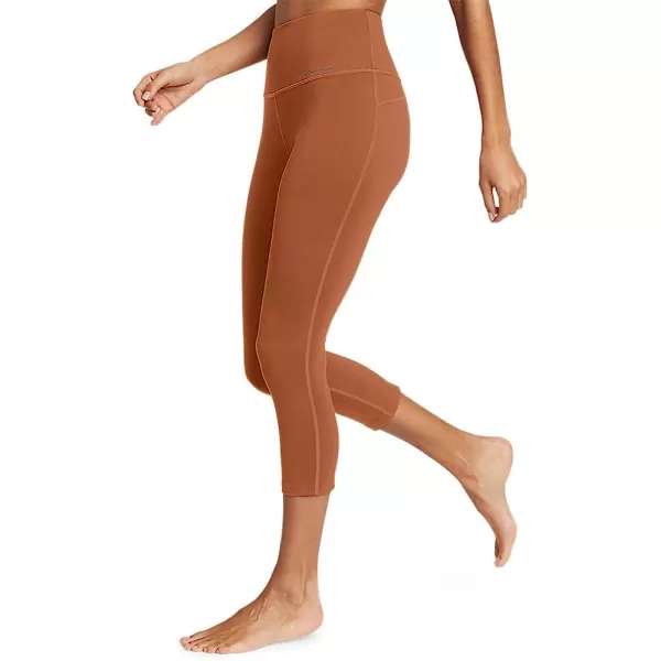 imageEddie Bauer Womens Movement Lux HighRise CaprisRegular Paprika