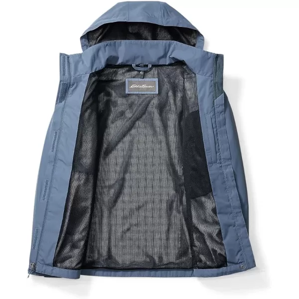 imageEddie Bauer Womens Packable Rainfoil JacketRegular Blue Haze Recycled