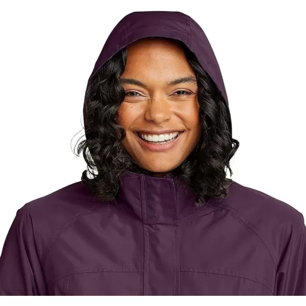 imageEddie Bauer Womens Packable Rainfoil JacketRegular Deep Eggplant