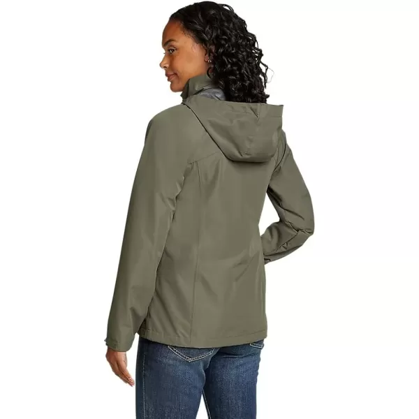 imageEddie Bauer Womens Packable Rainfoil JacketRegular Sprig Recycled