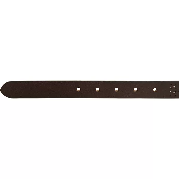 imageEddie Bauer Womens Perforated Pattern Leather BeltBrown