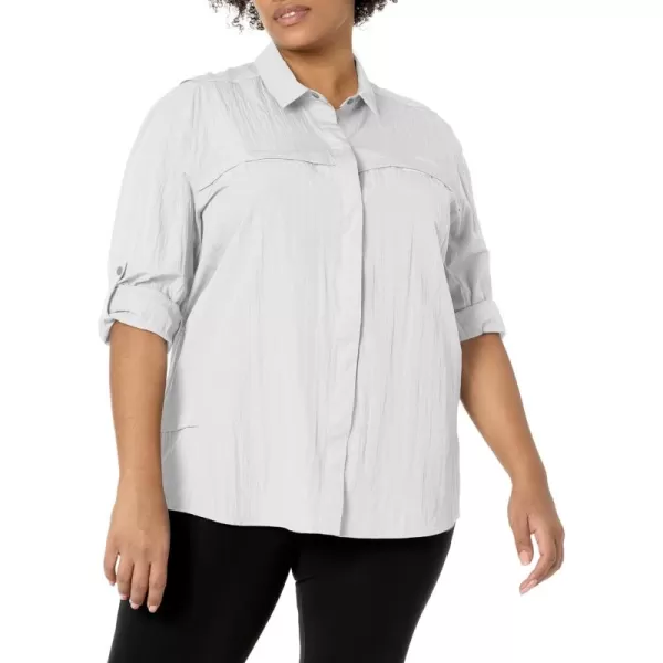 imageEddie Bauer Womens Plus Size ShirtChalk