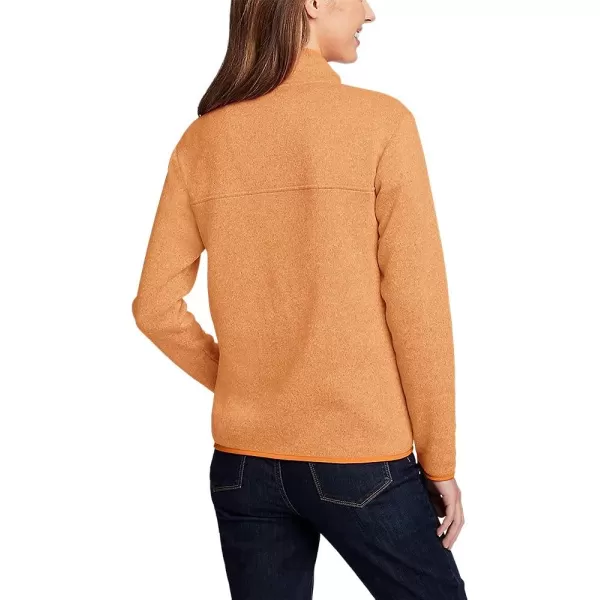 imageEddie Bauer Womens Radiator Fleece 20 Snap MockTangelo