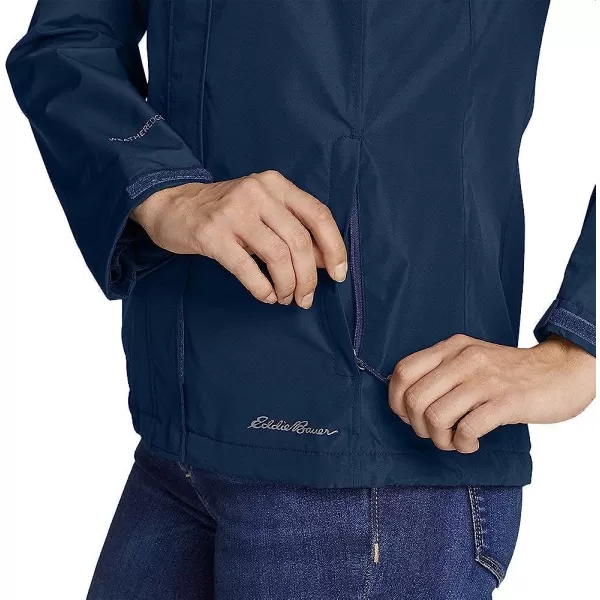 imageEddie Bauer Womens Rainfoil Packable Jacket Cloud Regular LEddie Bauer Womens Rainfoil Packable Jacket Cloud Regular L