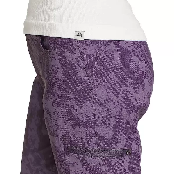 imageEddie Bauer Womens Rainier Capris  Camo Print Purple 14 Hiking PantsEddie Bauer Womens Rainier Capris  Camo Print Purple 14 Hiking Pants