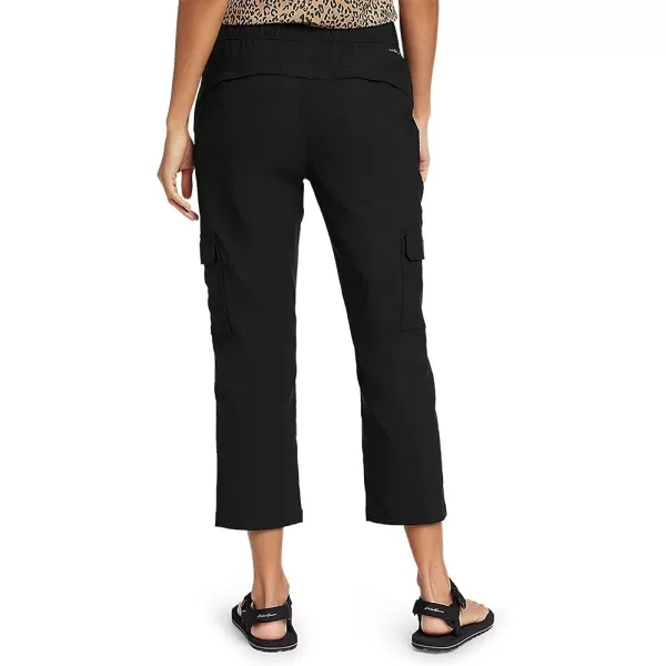 imageEddie Bauer Womens Rainier PullOn Crop PantsBlack