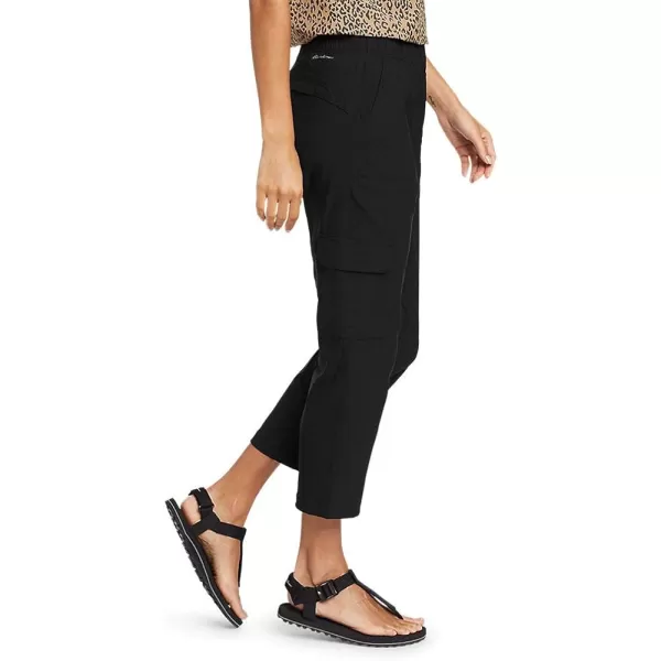 imageEddie Bauer Womens Rainier PullOn Crop PantsBlack