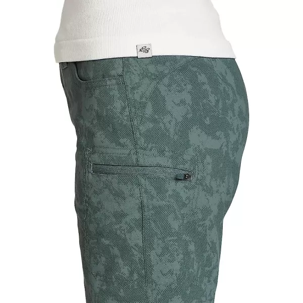 imageEddie Bauer Womens Rainier Shorts  Camo Print Pine 8 Hiking ShortsEddie Bauer Womens Rainier Shorts  Camo Print Pine 8 Hiking Shorts
