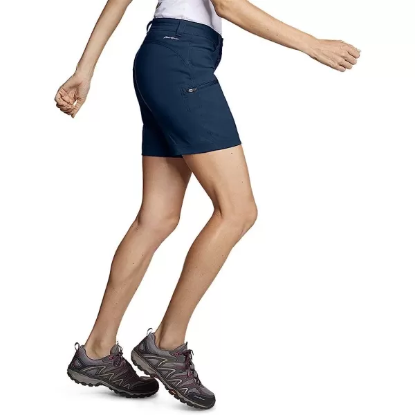 imageEddie Bauer Womens Rainier ShortsMedium Indigo