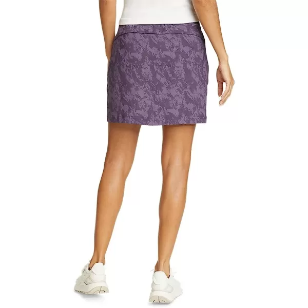 imageEddie Bauer Womens Rainier Skort  Camo PrintPurple