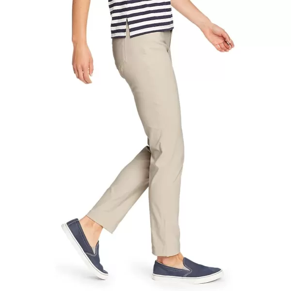 imageEddie Bauer Womens Rainier Slim Straight PantsPumice