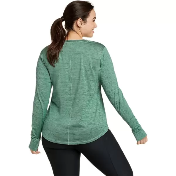 imageEddie Bauer Womens Resolution LongSleeve TShirtDk Evergreen