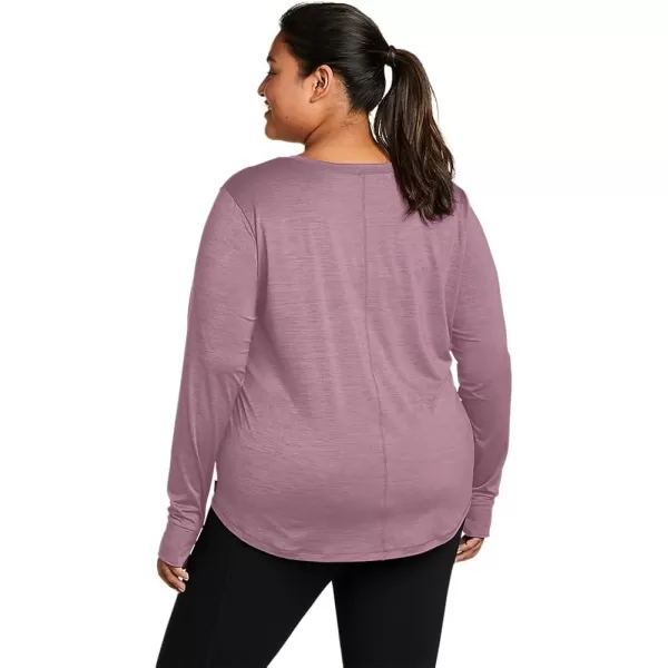 imageEddie Bauer Womens Resolution LongSleeve TShirtPlus Dusty Iris