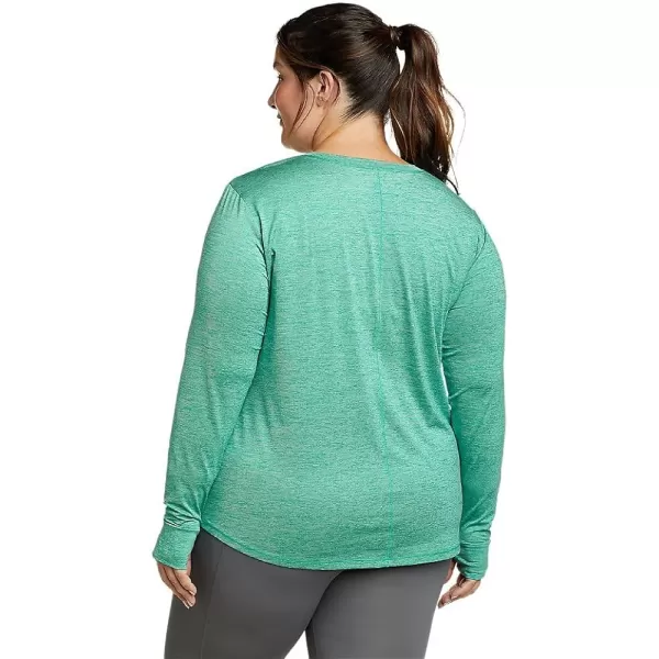 imageEddie Bauer Womens Resolution LongSleeve TShirtPlus Lt Green