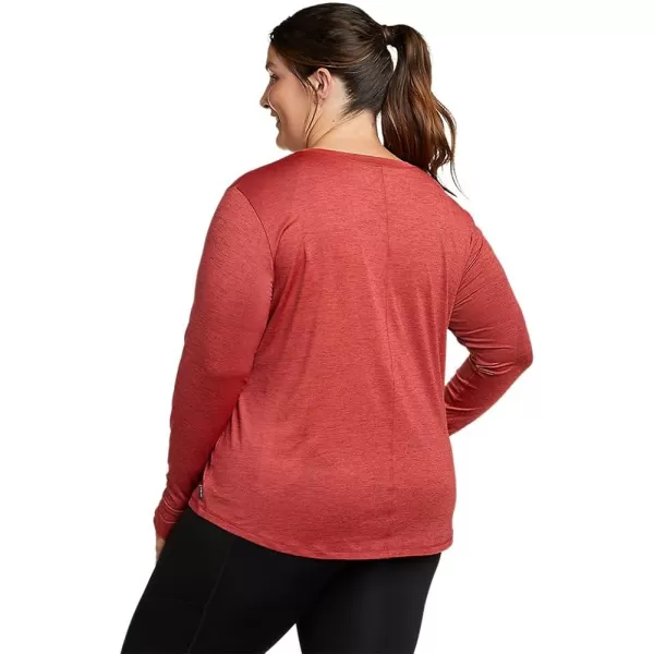 imageEddie Bauer Womens Resolution LongSleeve TShirtPlus Terracotta