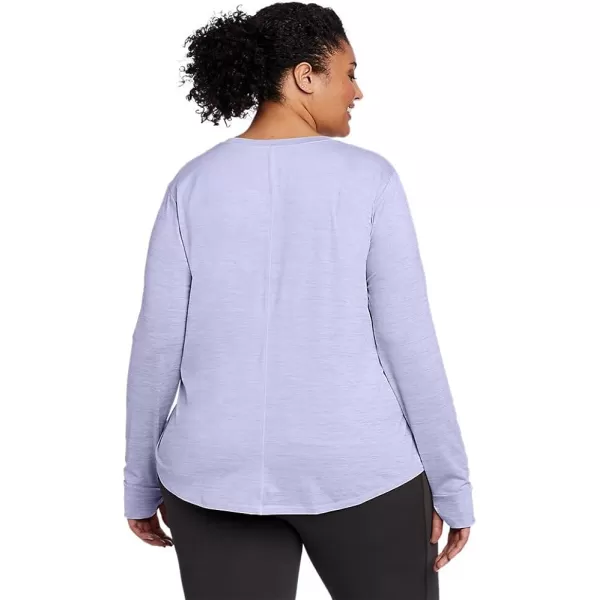 imageEddie Bauer Womens Resolution LongSleeve TShirtPlus Wisteria