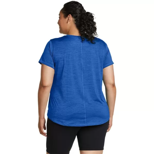 imageEddie Bauer Womens Resolution ShortSleeve TShirtBrilliant Blue