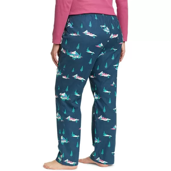imageEddie Bauer Womens Stines Favorite Flannel Sleep PantsPetite Meadow