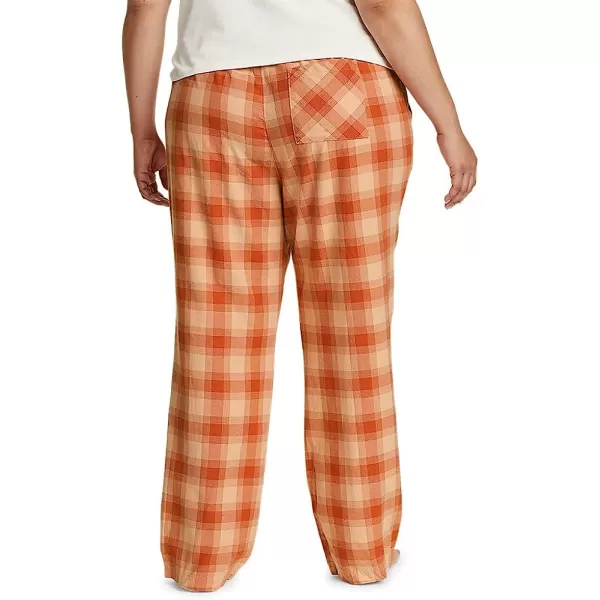 imageEddie Bauer Womens Stines Favorite Flannel Sleep PantsPlus Adobe